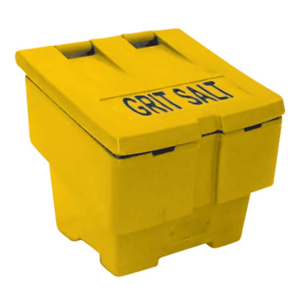 Yellow Grit Bin