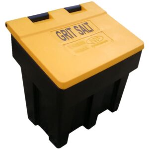Yellow & Black Grit Bin