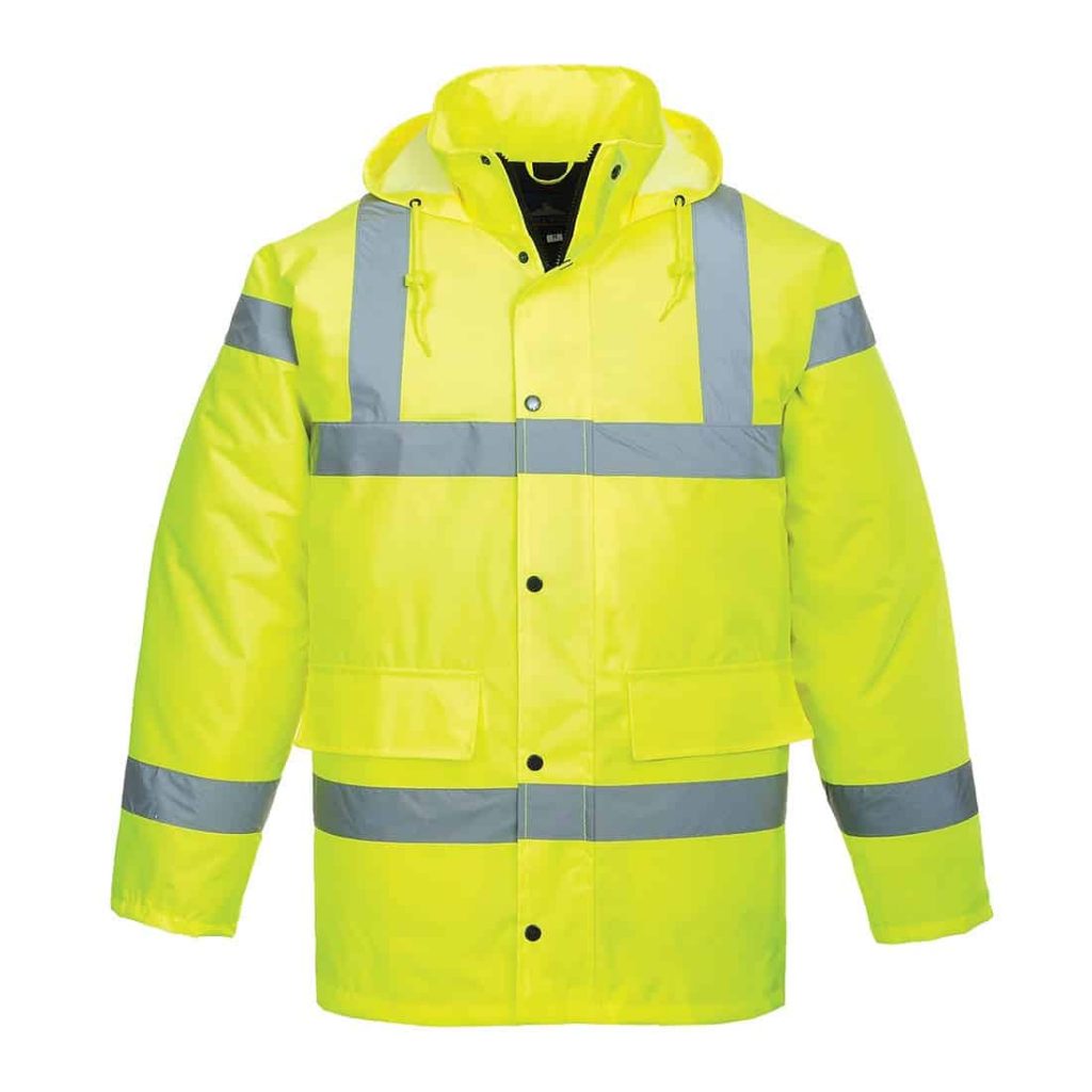 High Visibility Traffic Jacket - Yellow
