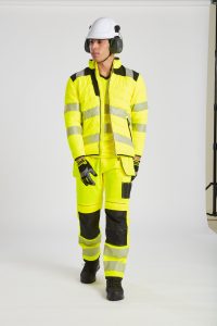Portwest PW371 PW3 Hi Vis Baffle Jacket - Yellow Hi Vis Baffle Jacket