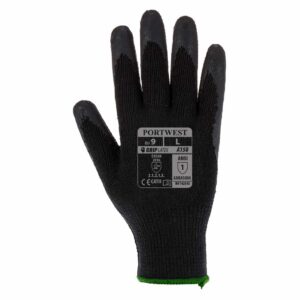 Portwest A150 - Classic Grip Glove - Latex Black