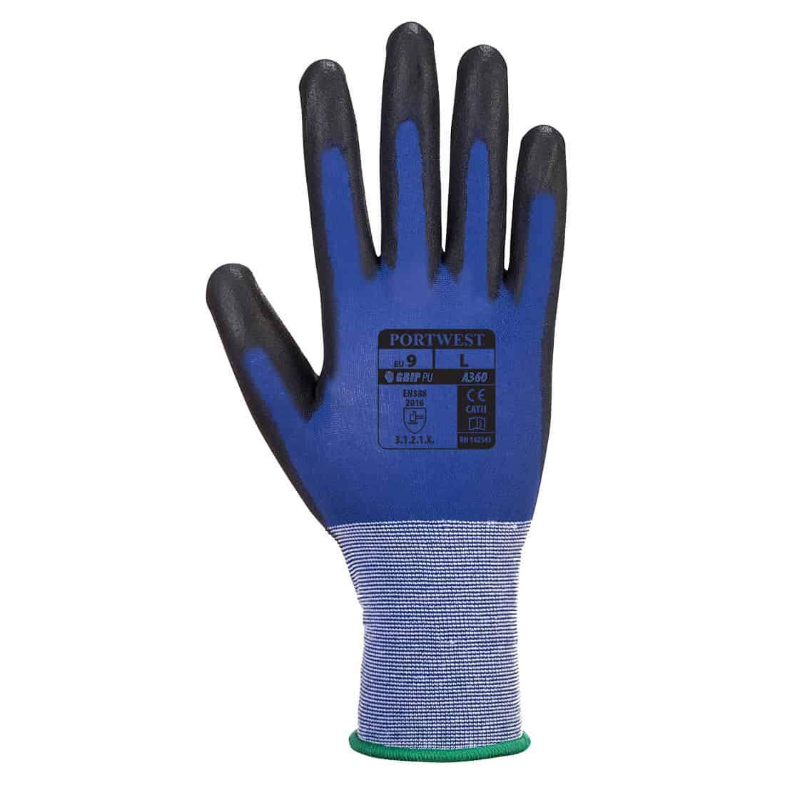 A360 Senti Flex Safety gloves by Portwest in Blue