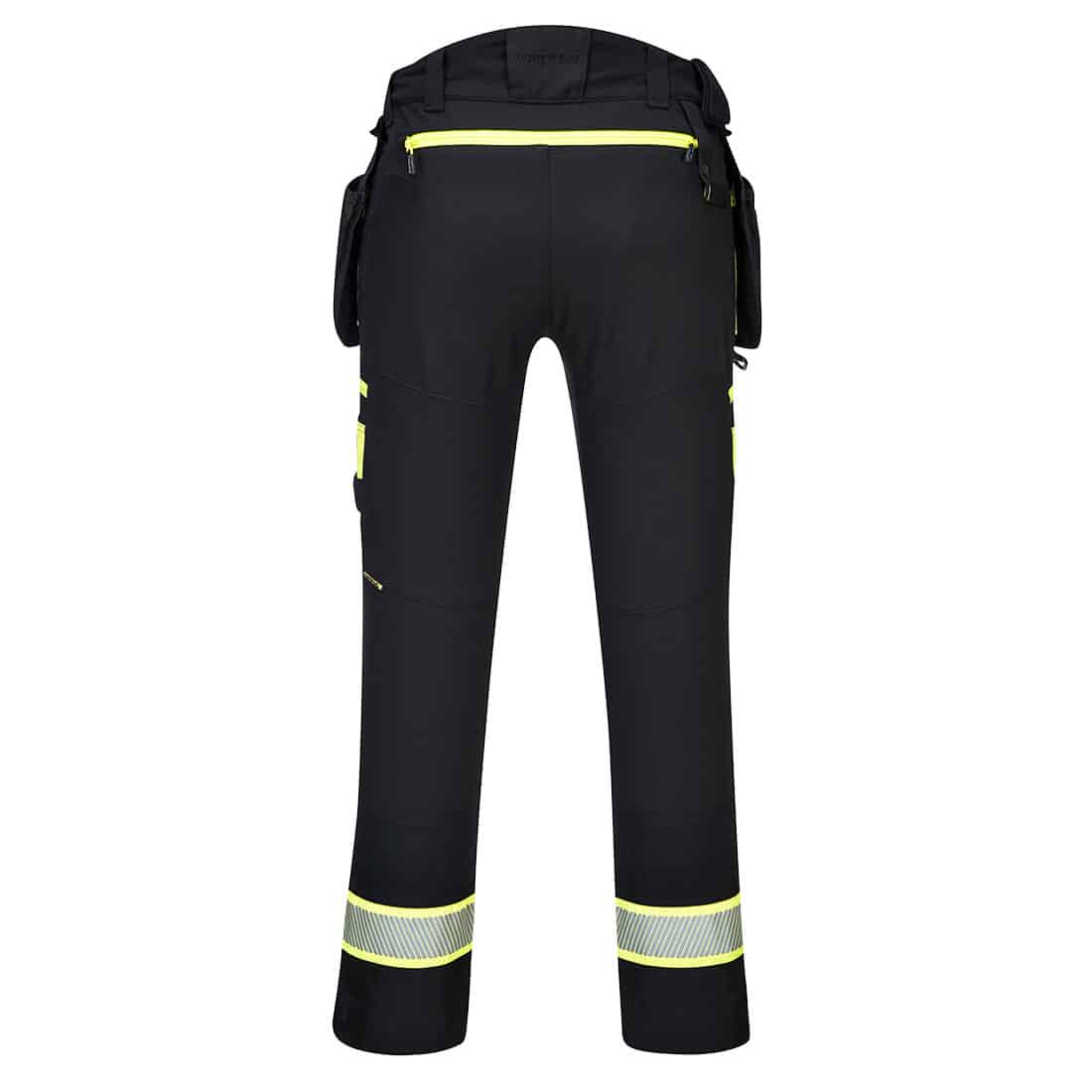 Portwest DX440 - DX4 Detachable Holster Pocket Trouser Black Back