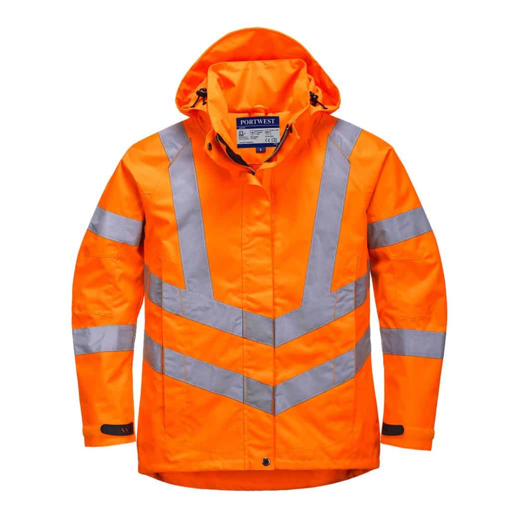 Portwest LW70 Orange Jacket Front