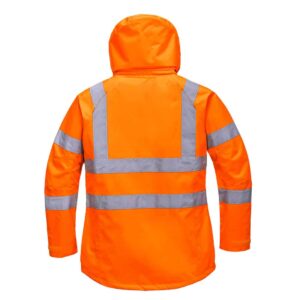 Portwest LW70 Orange Jacket Back