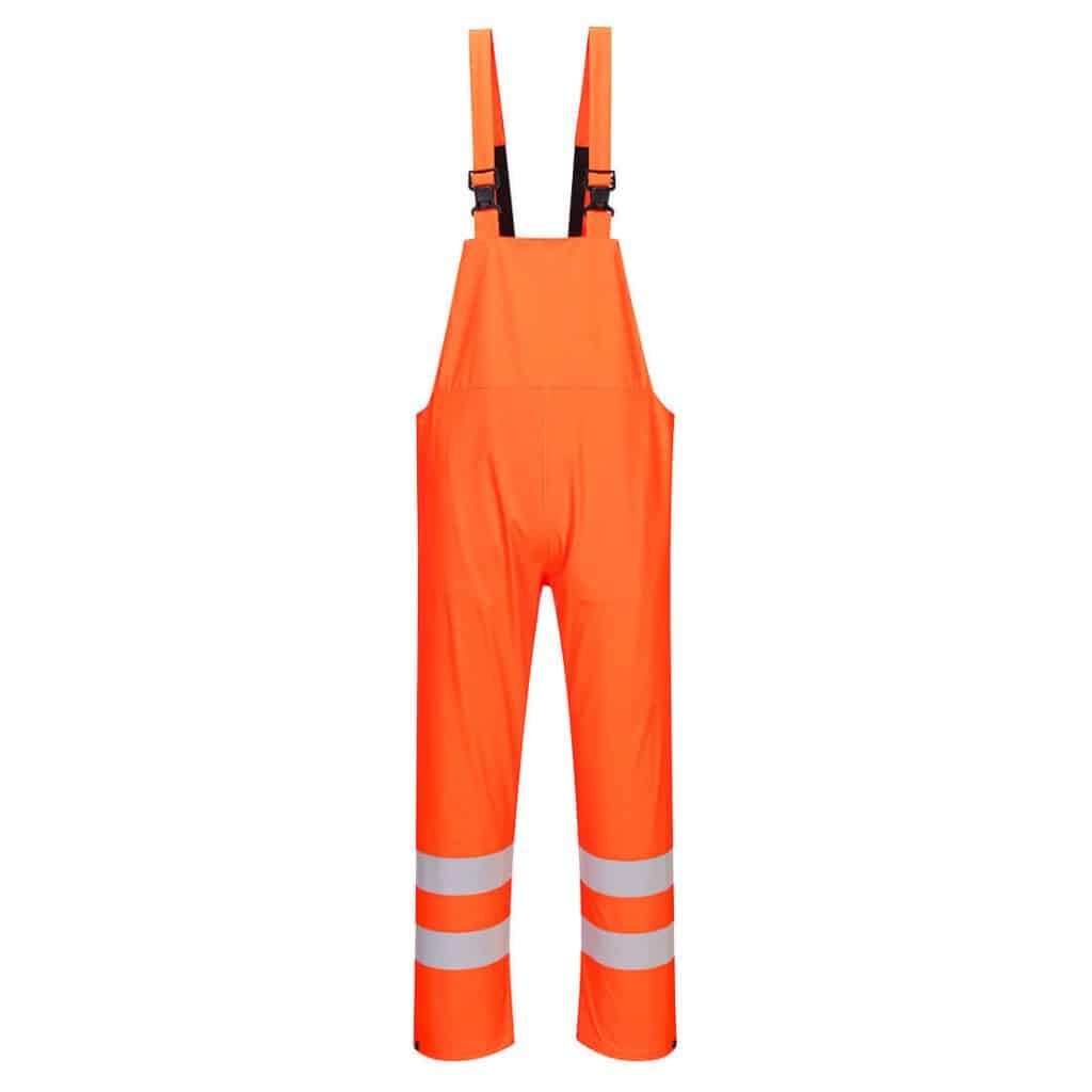 Portwest S497 Sealtex Ultra Bib & Brace Orange Front