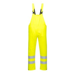 Portwest S497 Sealtex Ultra Bib & Brace Yellow Back