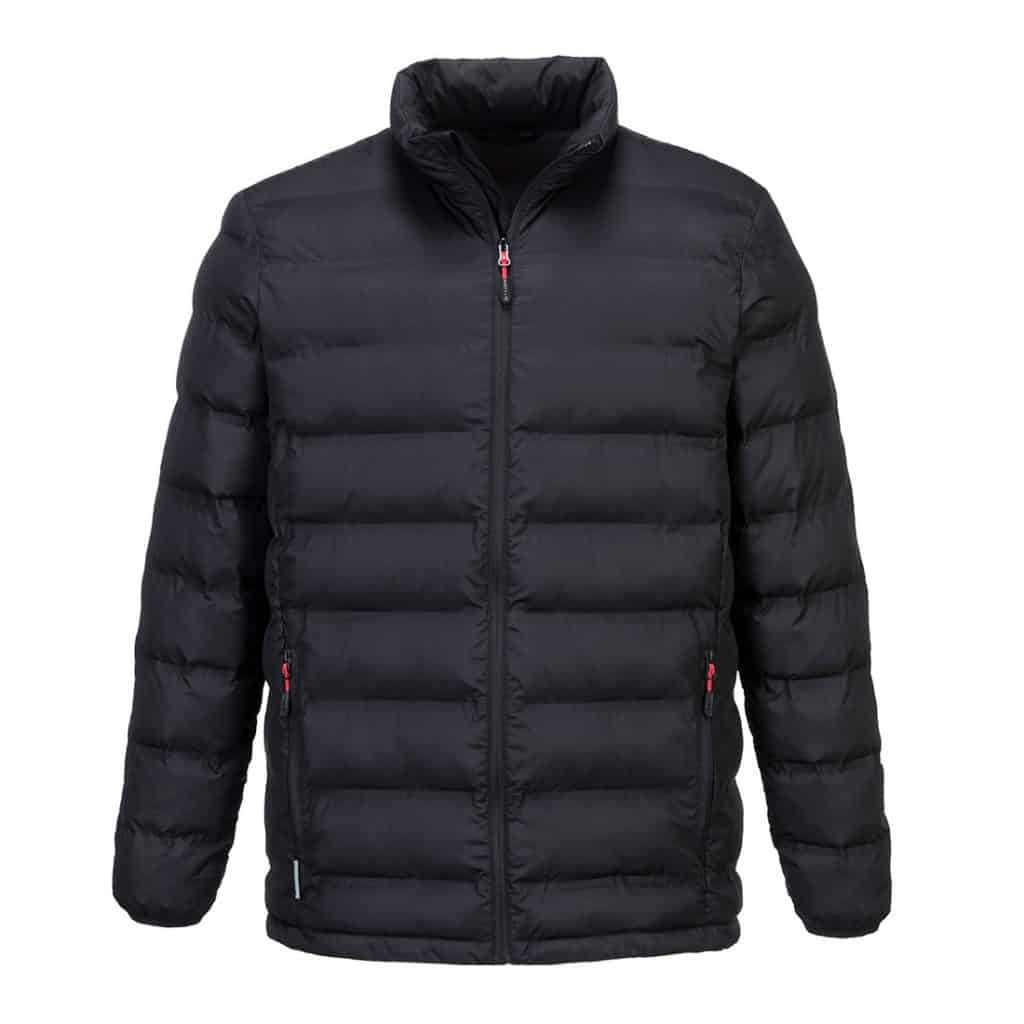 Portwest S546 - Ultrasonic Tunnel Jacket Black Front