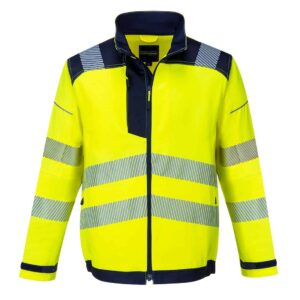 Portwest T500 PW3 Hi-Vis Work Jacket Yellow Front