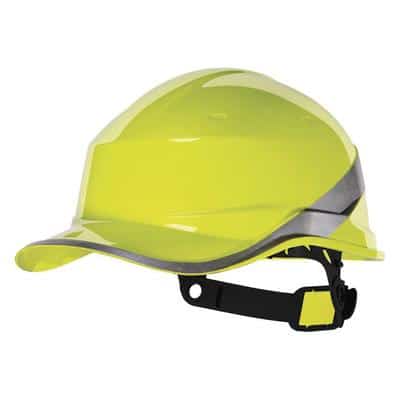 Delta Plus Diamond V Safety Helmet Yellow