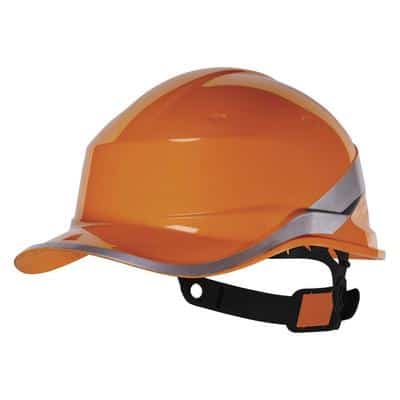 Delta Plus Diamond V Safety Helmet Orange