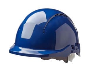Centurion Concept Core Safety helmet with a reduced peak Blue