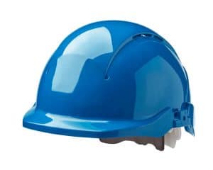 Centurion Concept Core Safety helmet with a reduced peak Blue