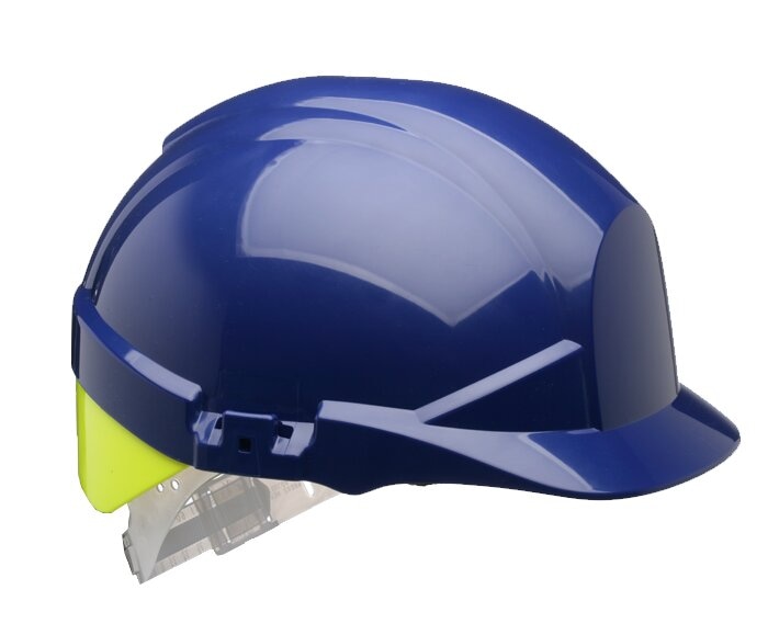 Centurion Blue Yellow Reflex Safety Helmet