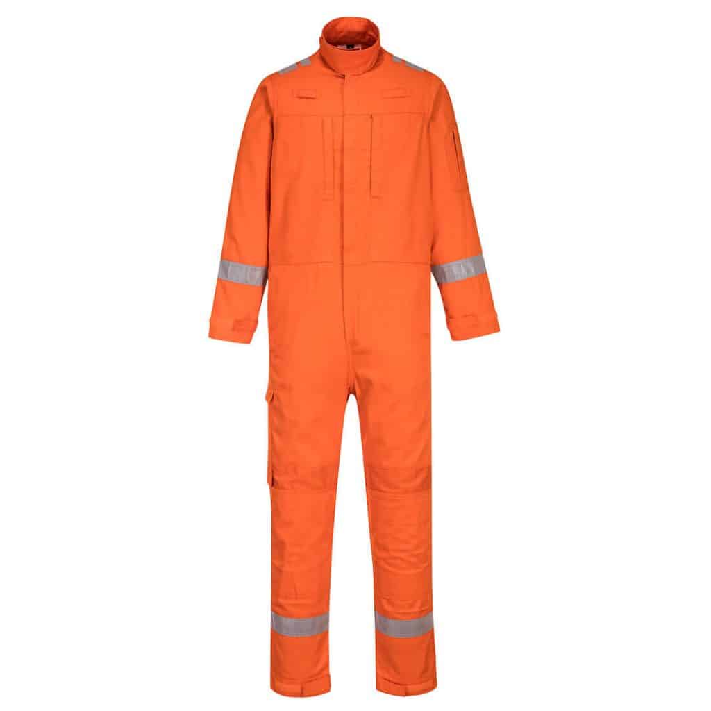 Portwest FR502 Bizflame lightweight coverall Orange
