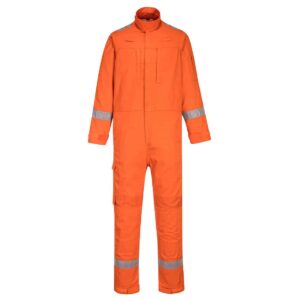 Portwest FR502 Bizflame lightweight coverall Orange