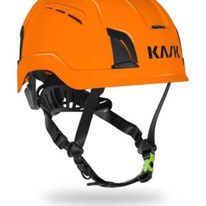 KASK Zenith X Orange Safety Helmet with 4 point chinstrap