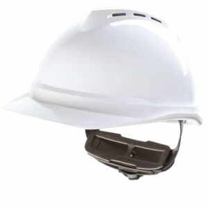 MSA V-Gard 500 plastic Safety helmet white - MSA hard hats
