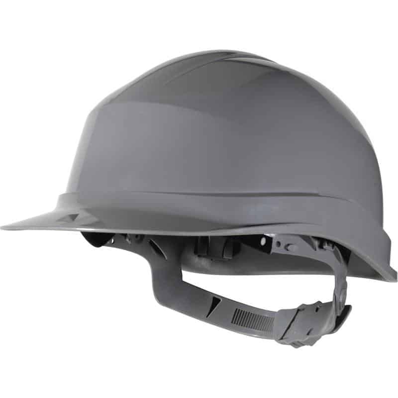 Delta plus Zircon 1 safety helmet with plastic inner - grey hard hat