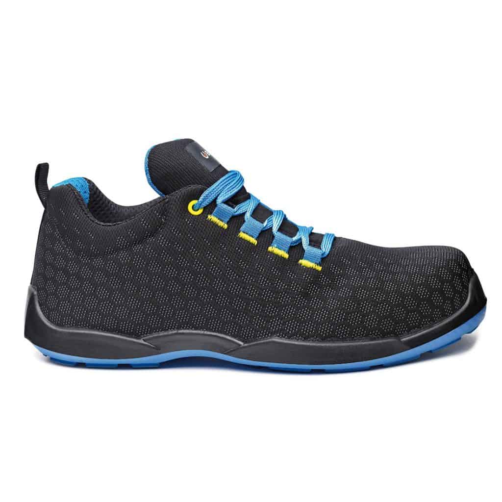 Base B0677 Black laced Marathon safety shoe