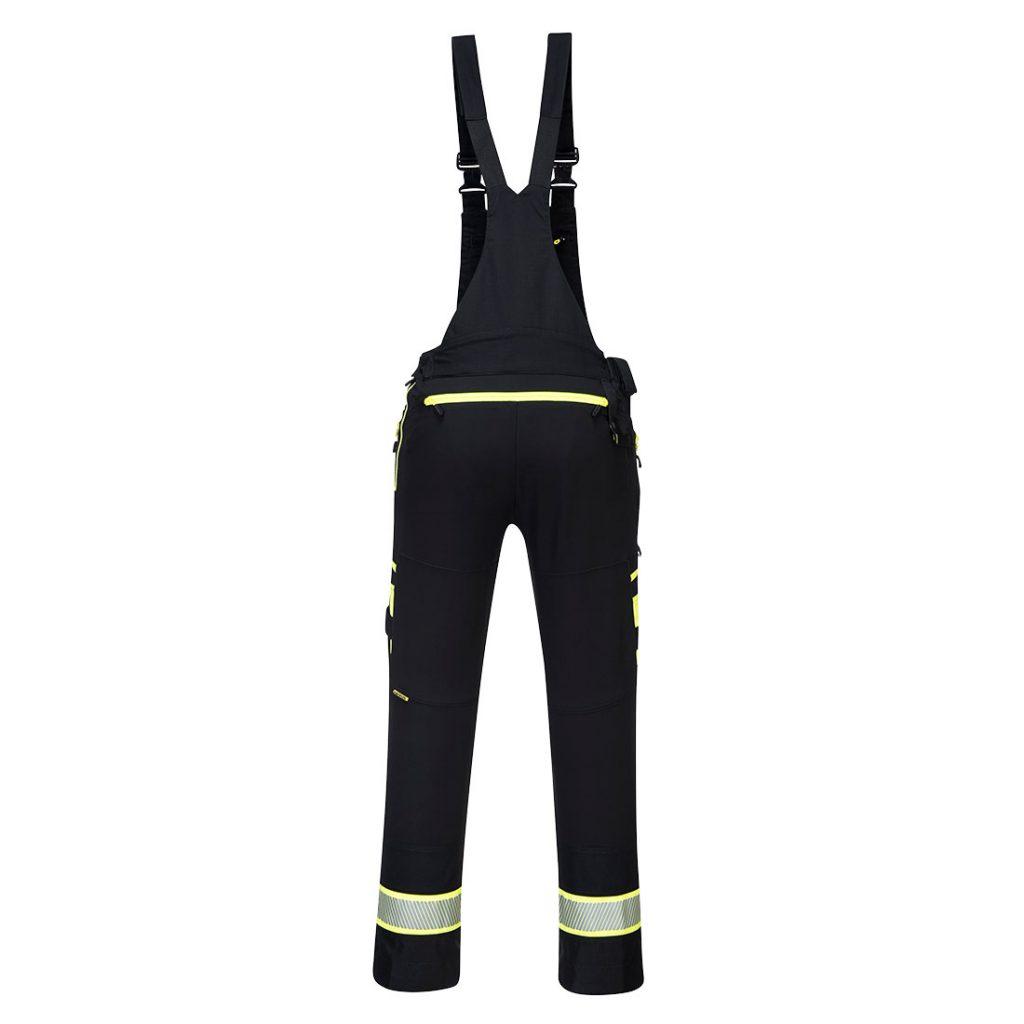 Portwest DX441 DX4 Work Bib and Brace Black Back