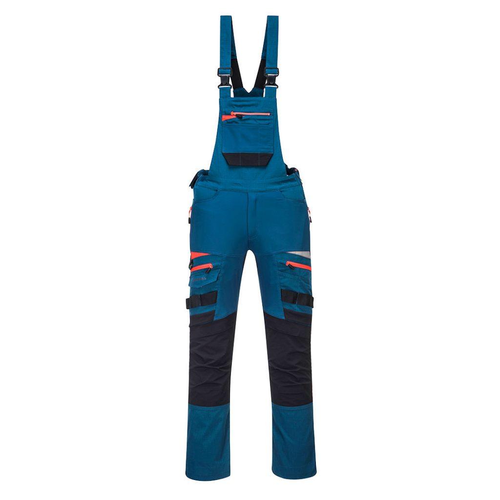 Portwest DX441 DX4 Work Bib and Brace Blue Front