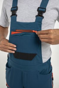 Portwest DX441 DX4 Bib and Brace - Blue Pockets