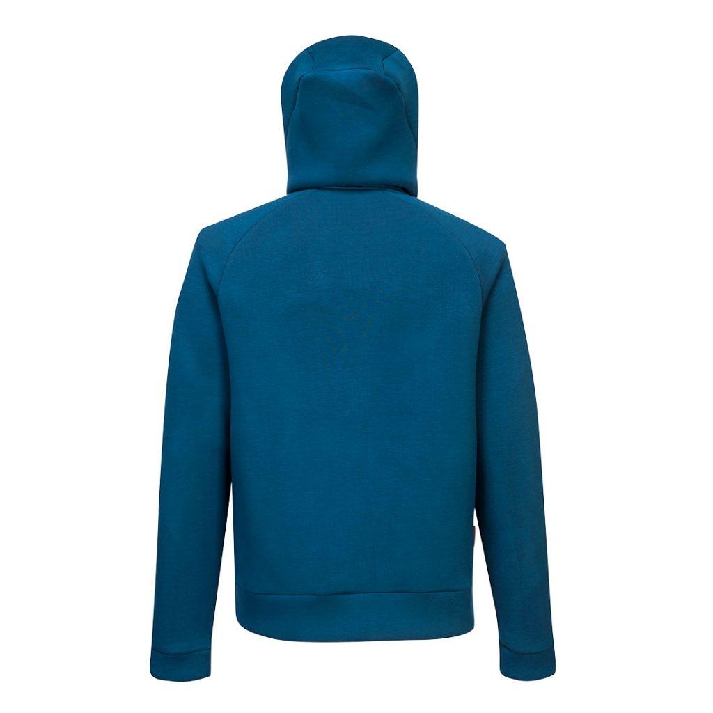 Portwest DX472 DX4 Zipped Hoodie Blue Back