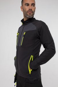 Portwest DX480 DX4 Zip Base Layer - workwear black thermal top