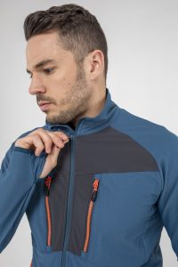 Portwest DX480 DX4 Zip Base Layer - full length zip blue