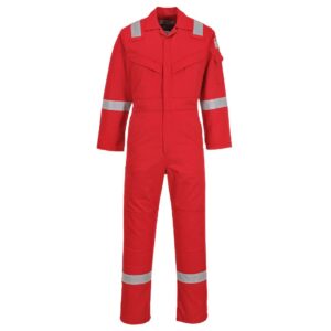 Portwest FR50 Flame Resistant Coverall Red Front