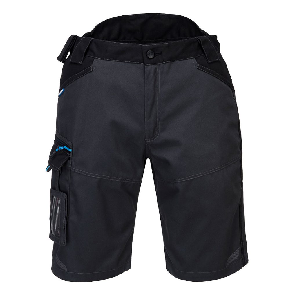 Portwest T710 Shorts Black Front
