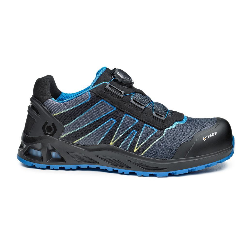 BASE K-Energy B1007 Safety Trainer in Black and Blue
