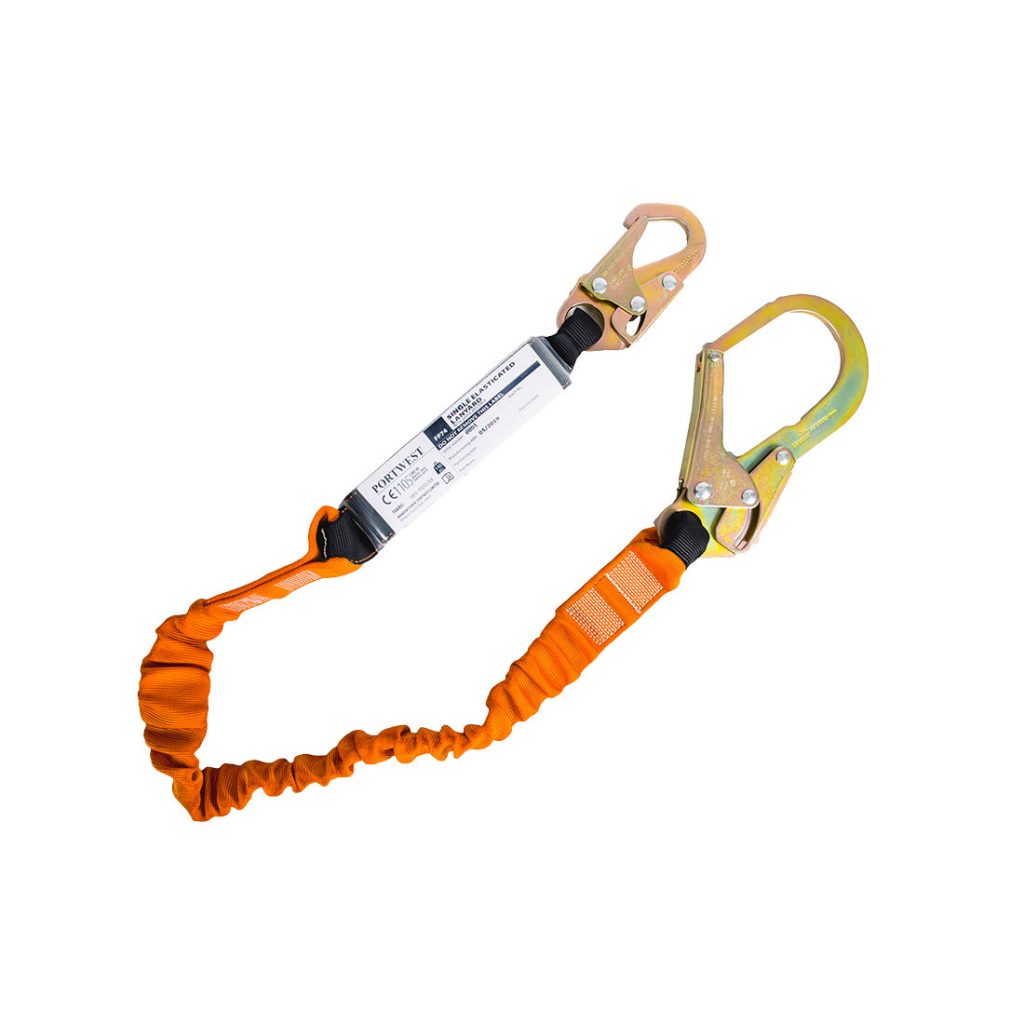 FP74 Portwest Orange and Black Lanyard
