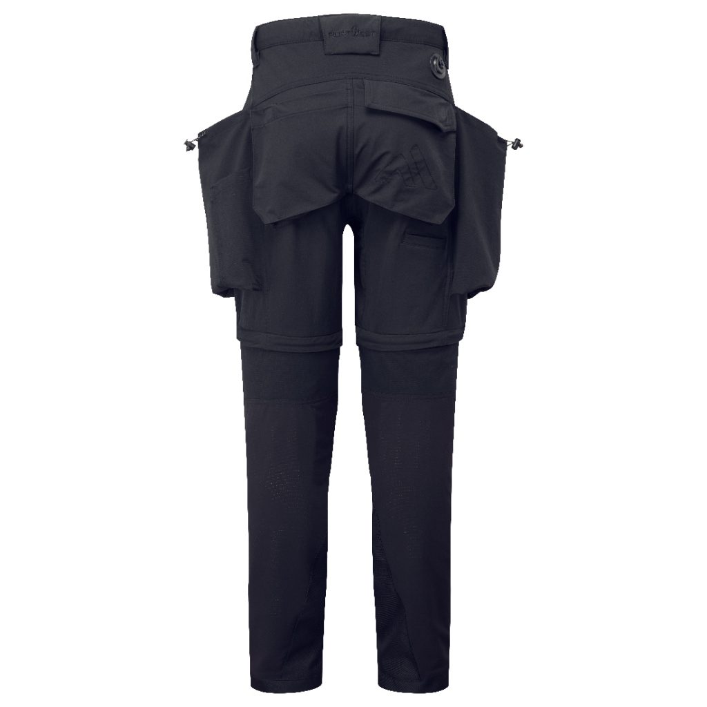 Portwest BX321 Black Holster Trousers Rear