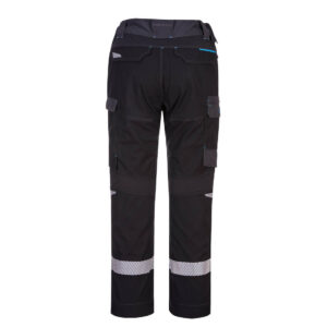 Portwest FR402 WX3 FR Service Trouser Black REAR