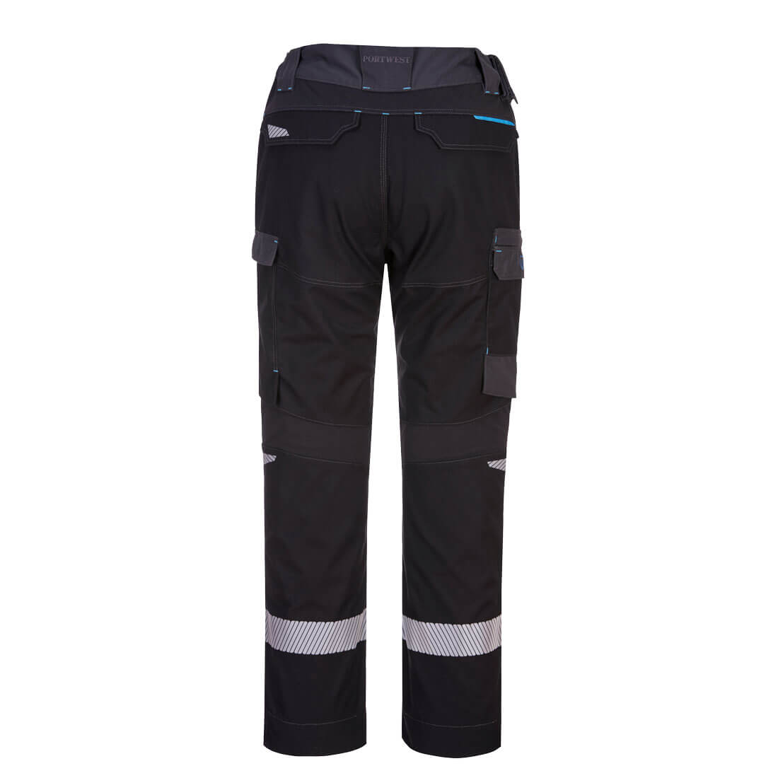 Portwest FR402 WX3 FR Service Trouser Black REAR