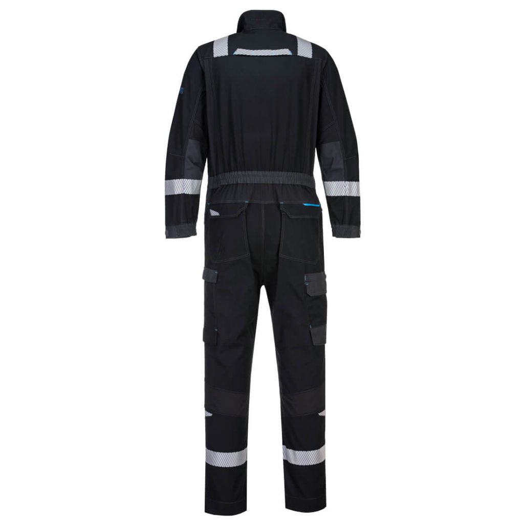 Portwest FR503 WX3 FR Coverall Black rear