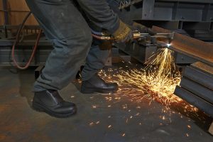 Rockfall RF500 Spark Boots in action