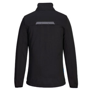 Portwest T756 WX3 Full Zip Tech Fleece Black Rear