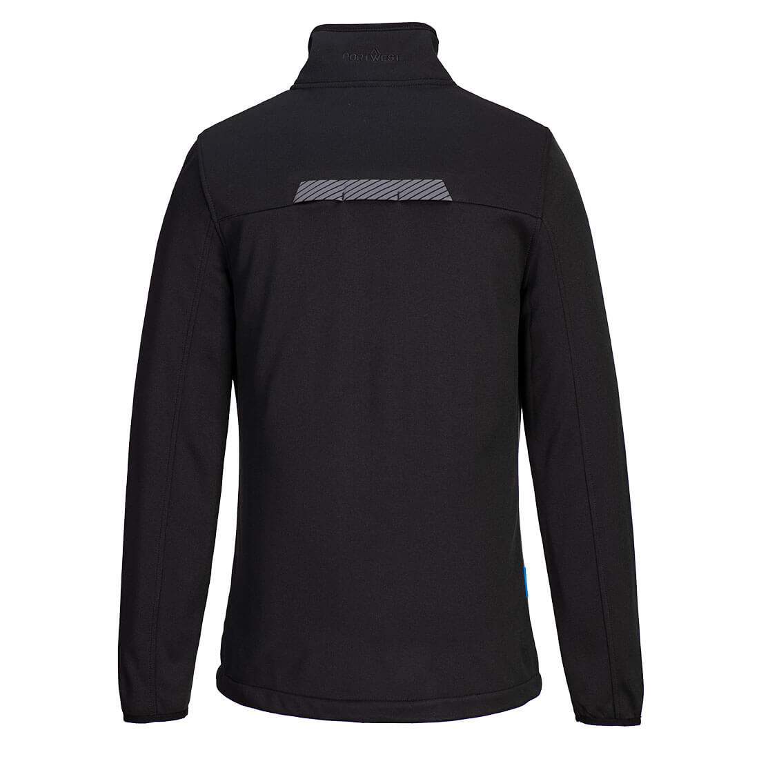 Portwest T756 WX3 Full Zip Tech Fleece Black Rear