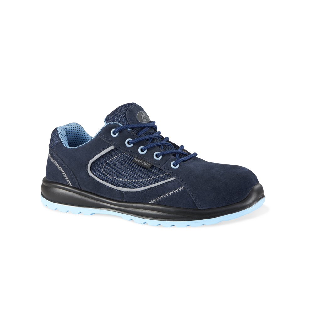 Rockfall VX700 Pearl Women's Blue Safety Trainers