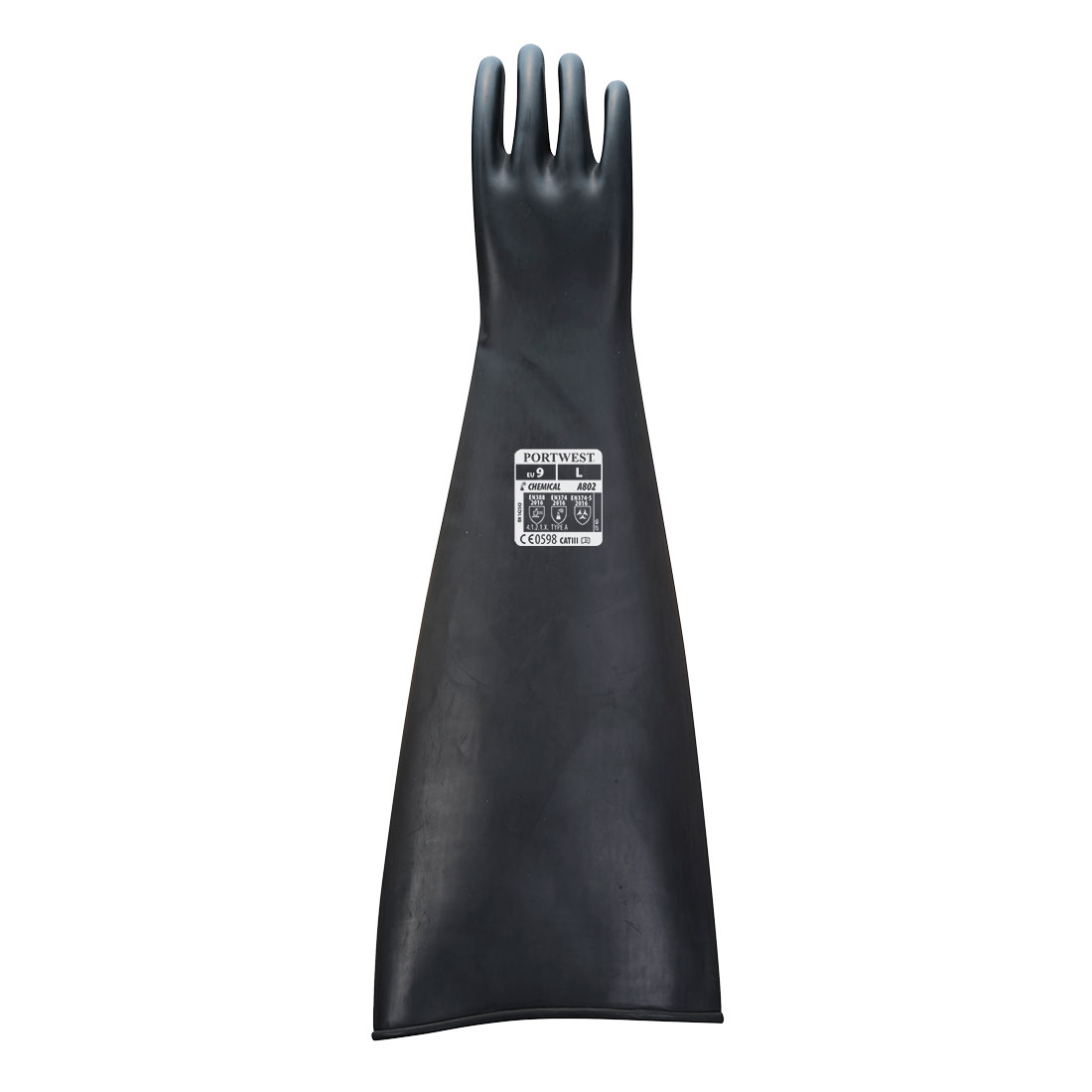 Portwest A803 Heavyweight Latex Rubber Gauntlet 600mm