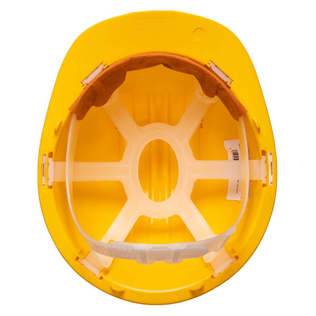 Portwest PS61 Work Safe Helmet - Yellow inside helmet