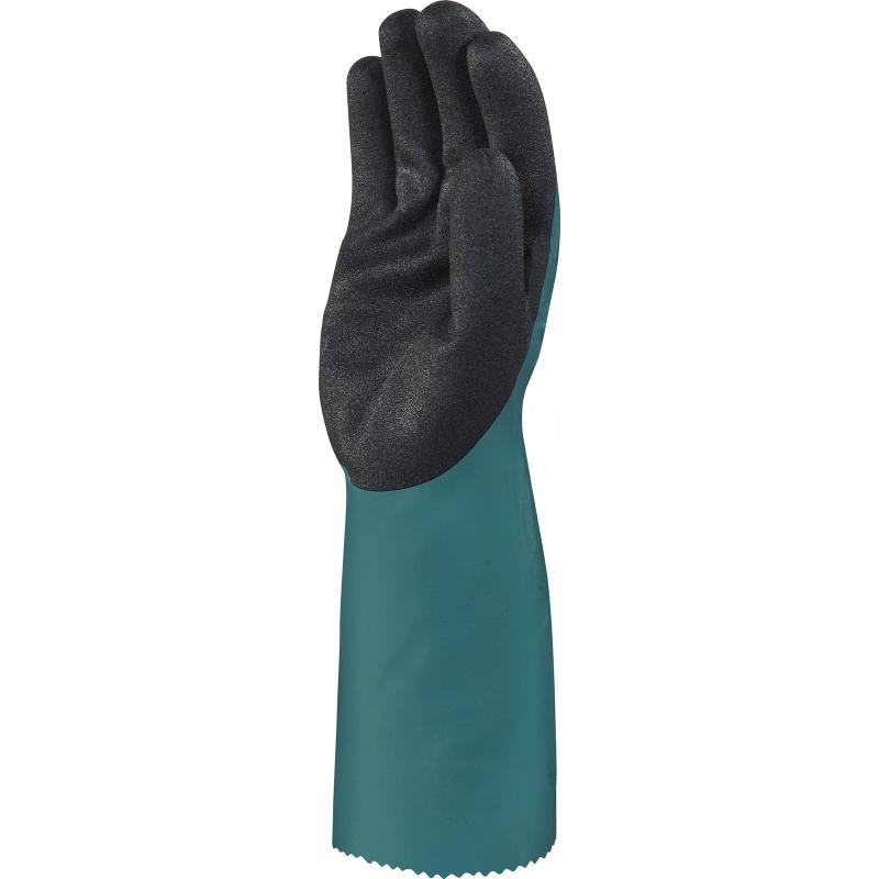 Delta Plus CHEMSAFE VV835 Safety Gloves - Green Chemical Gloves