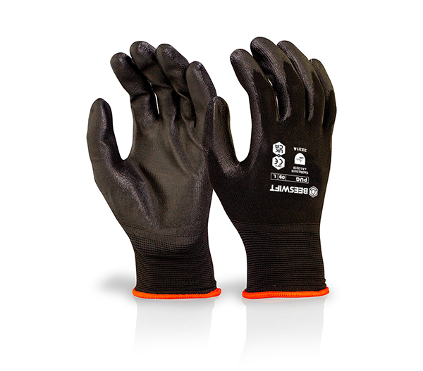 Beeswift PUG safety gloves in black