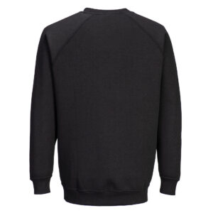 Portwest B300 Roma Sweatshirt Black Rear