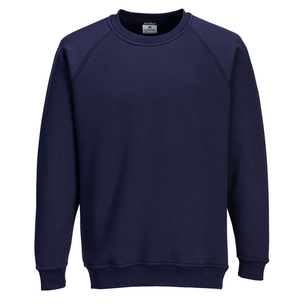 Portwest B300 Roma Sweatshirt Navy Front