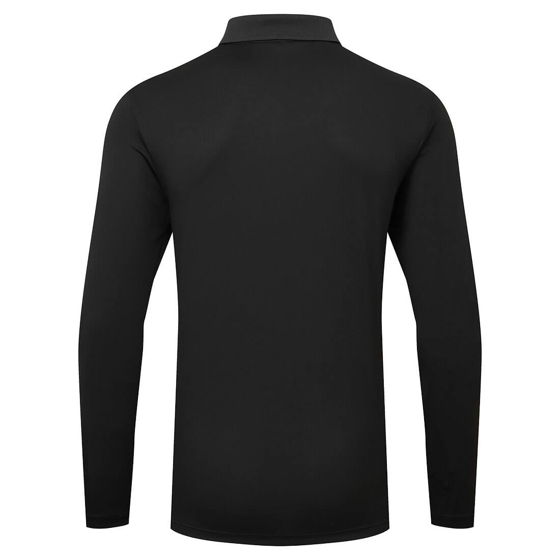 Portwest DX414 DX4 Polo Shirt Long Sleeved Black Rear