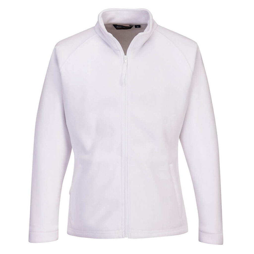 Portwest F282 Women's Aran Fleece White Front
